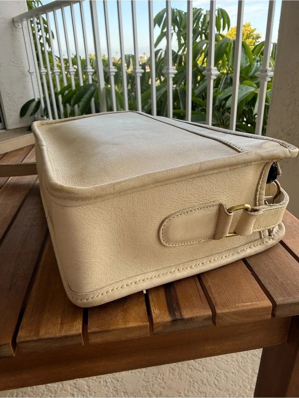 Bone Vintage COACH 9830 Blazer Bag 80s USA Made